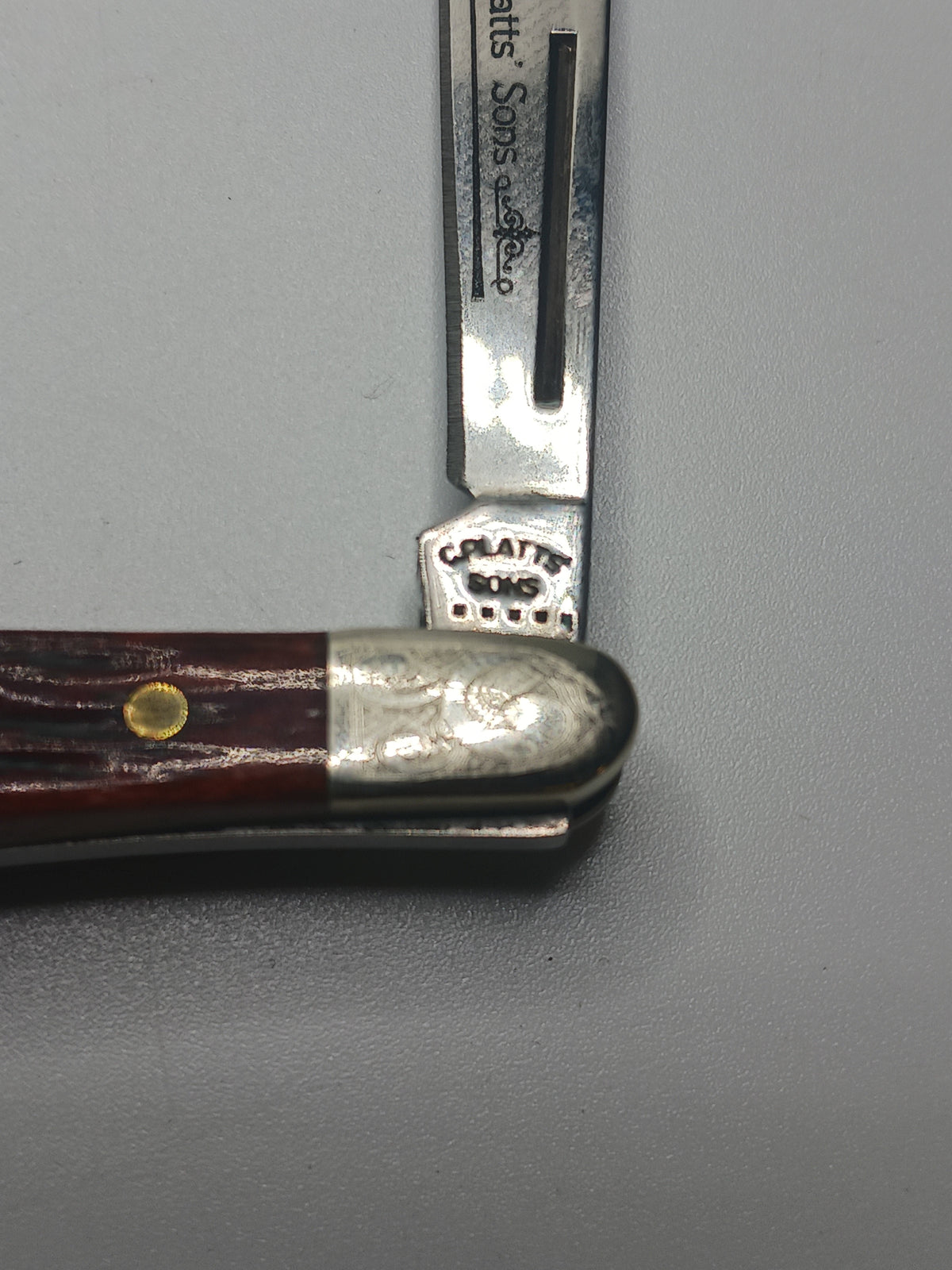 Case XX C Platts Sons Tribute Tiny Texas