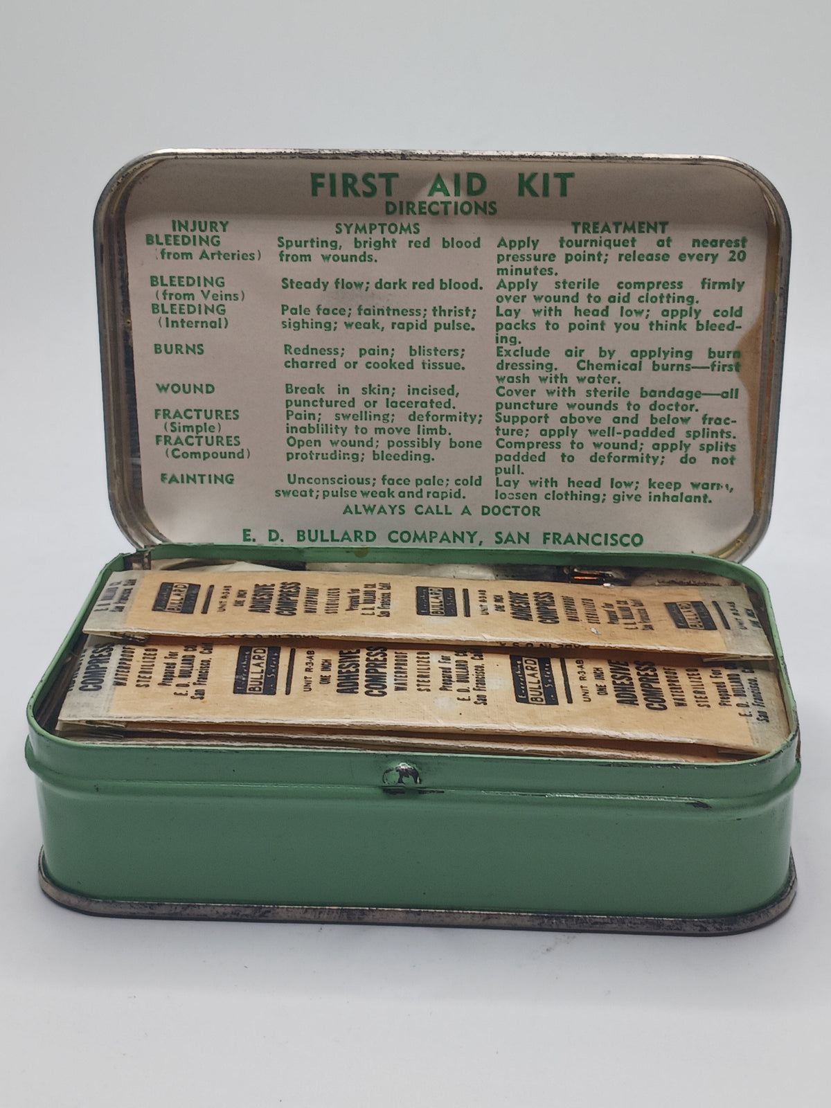 WWII Era First Aid Kit