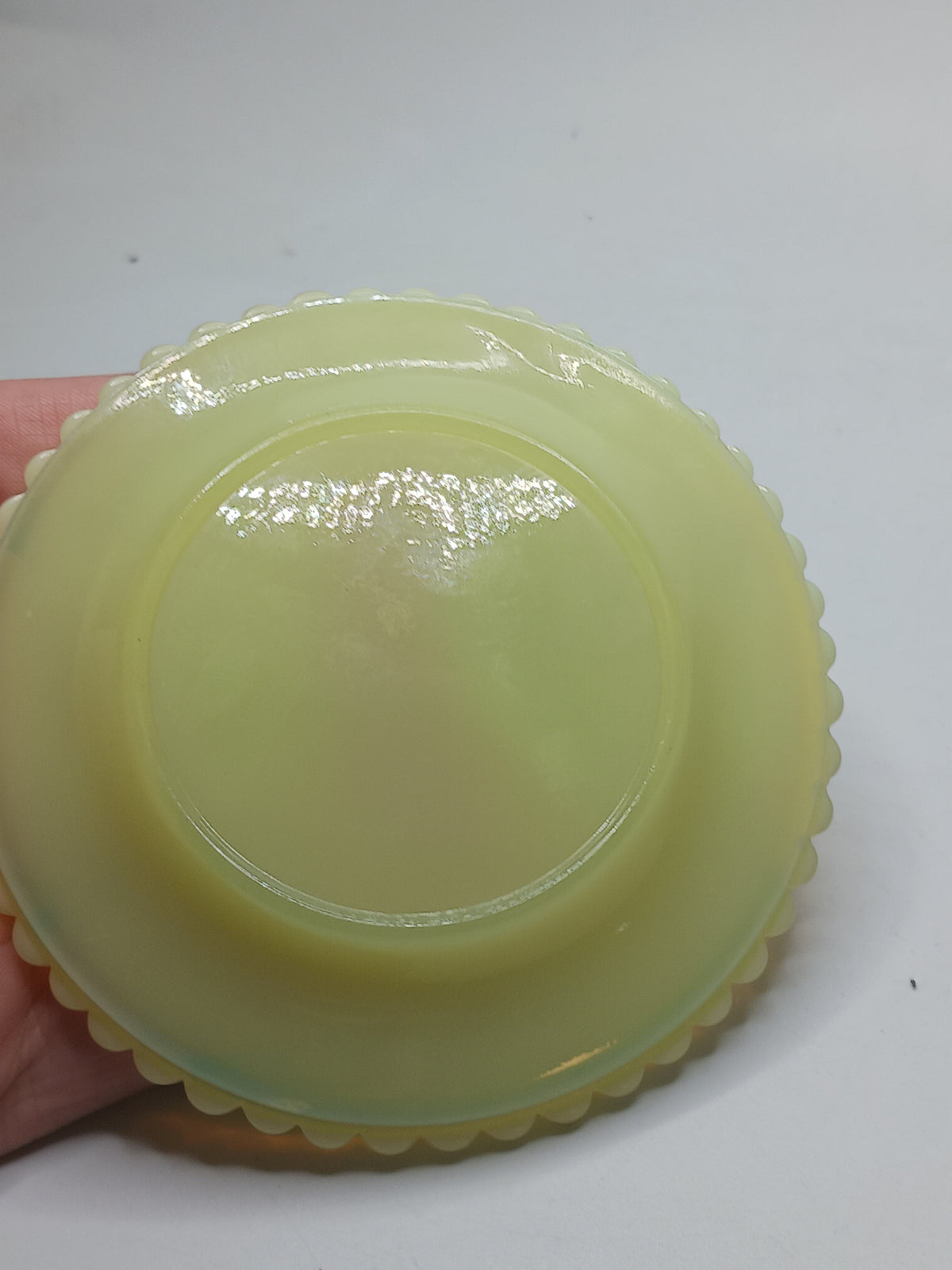 Mosser Glass Clown Plate