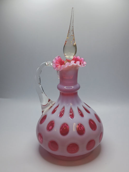 Fenton Coin Dot Decanter