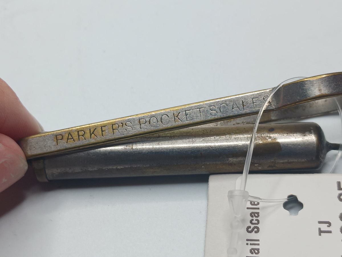 Antique Parker Pocket Mail Scale