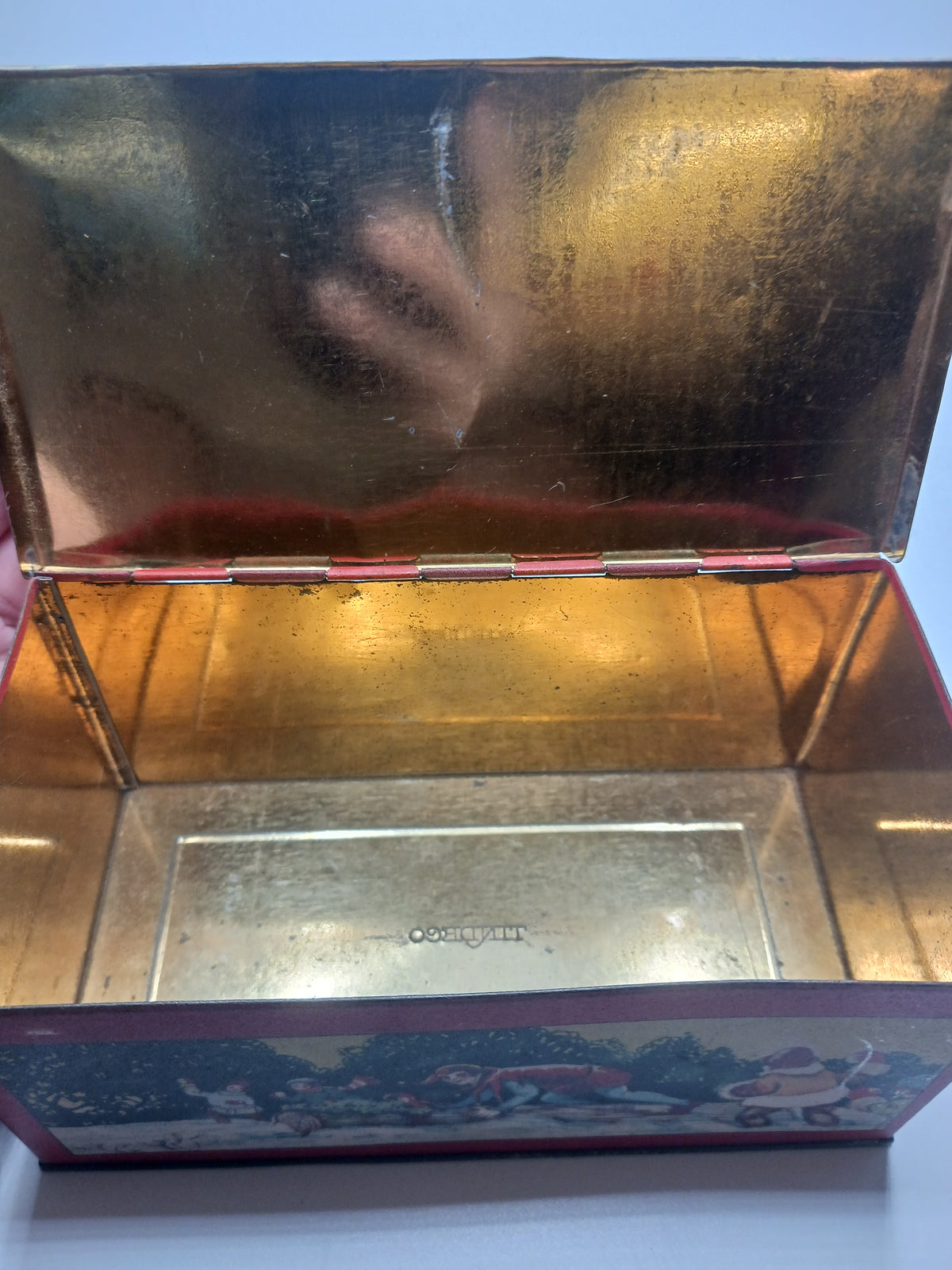 Antique Tindeco Christmas Box