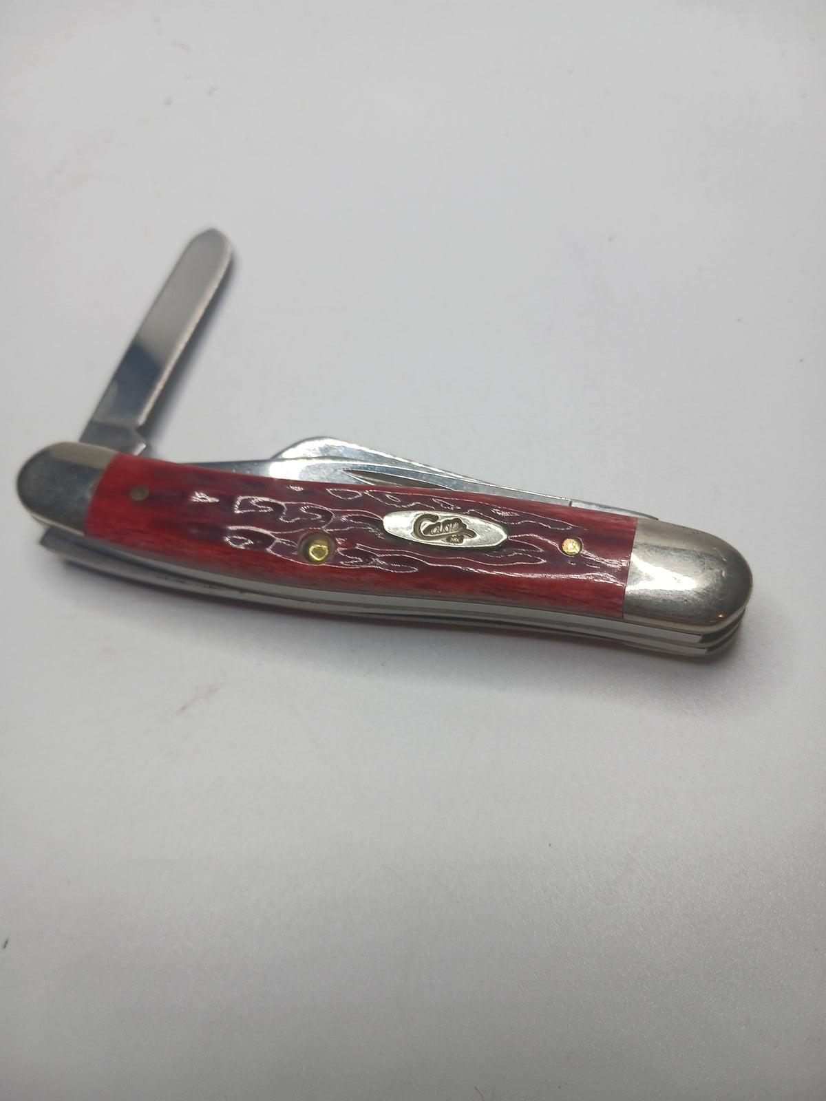 Vtg. Case XX Redbone Mini Trapper