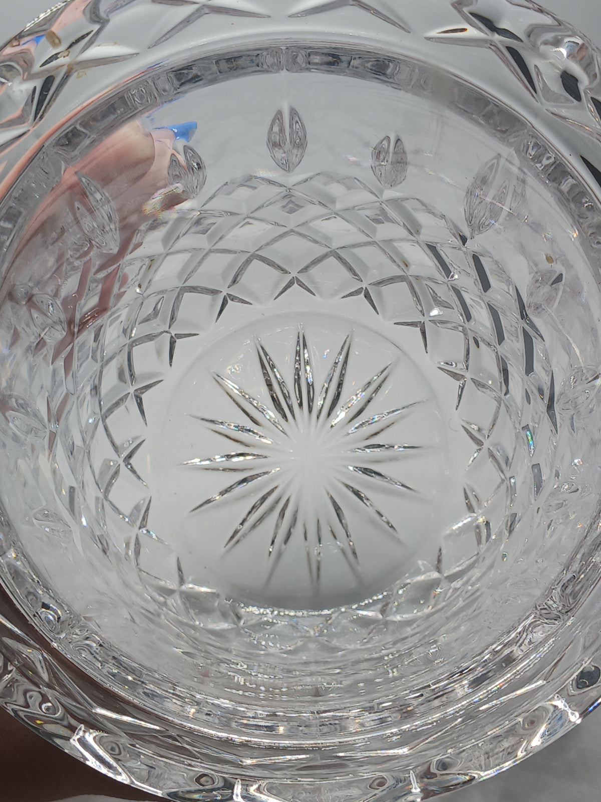 Crystal Cut Candy Jar