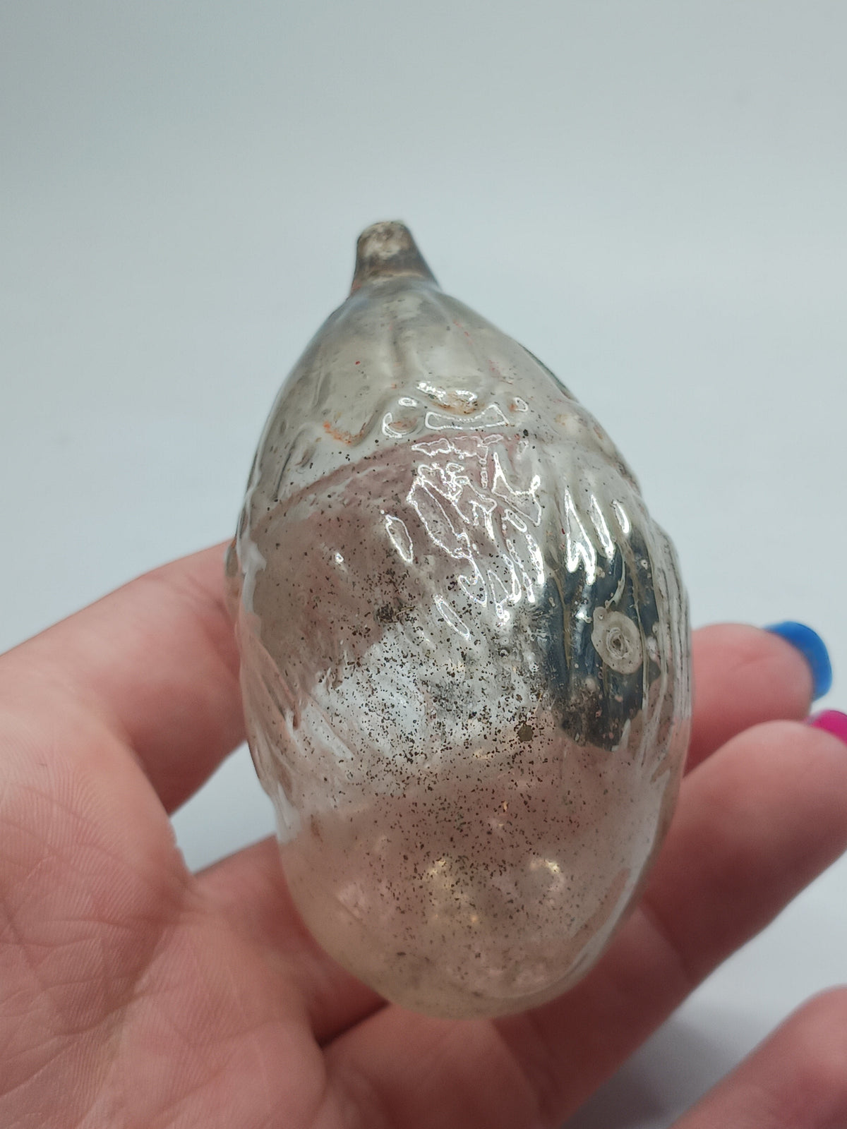 Antique Mercury Glass Ornament