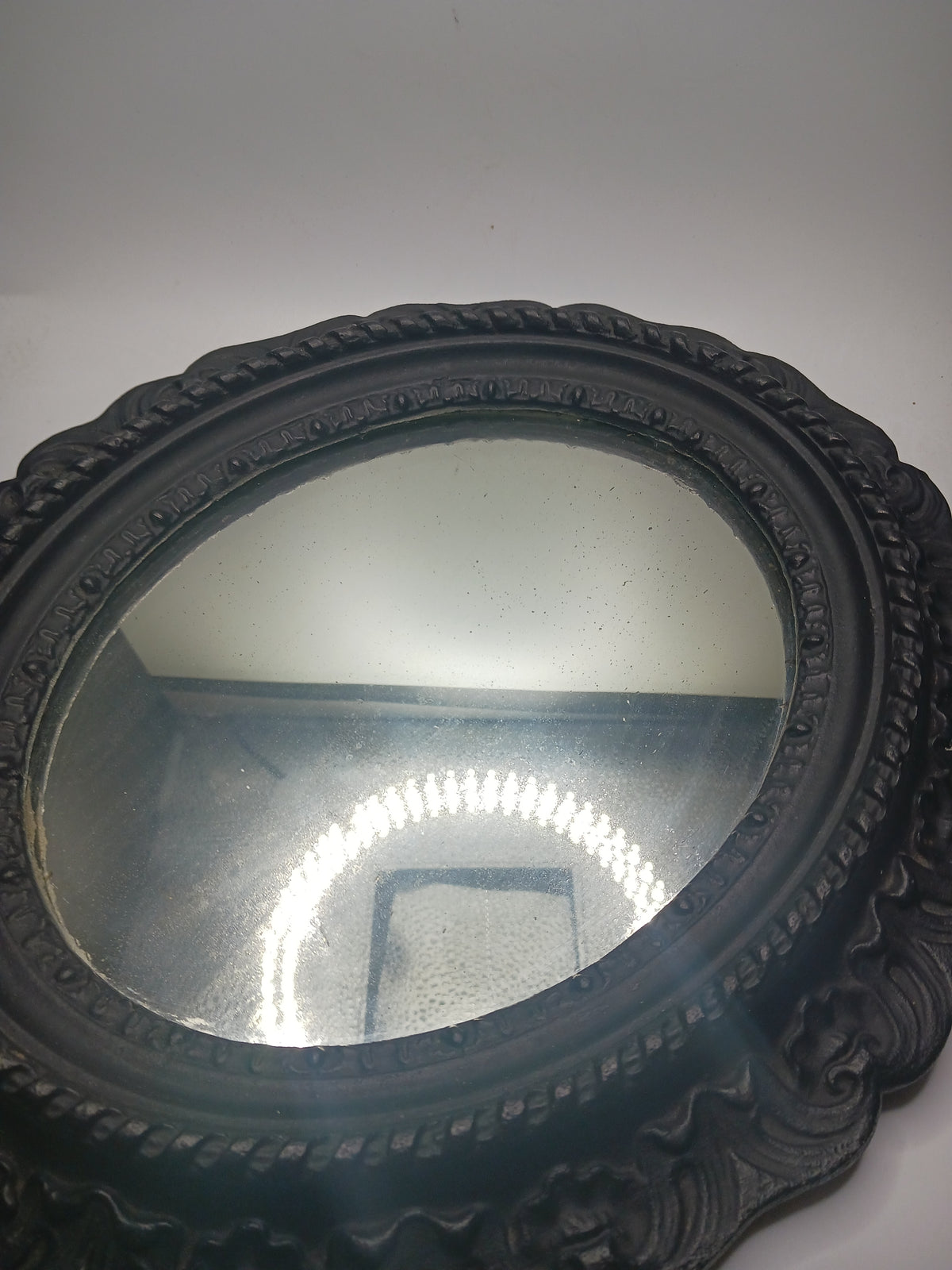 Cast Iron Wall Mirror