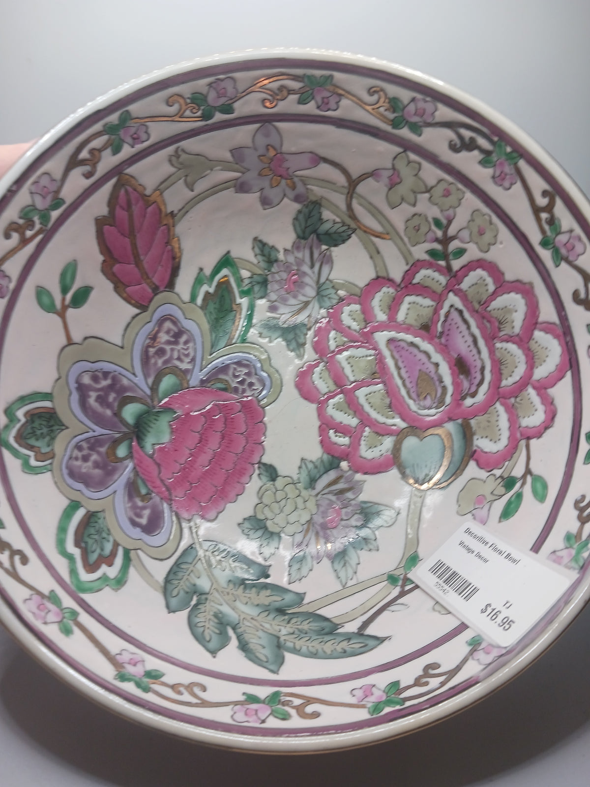 Decoritive Floral Bowl