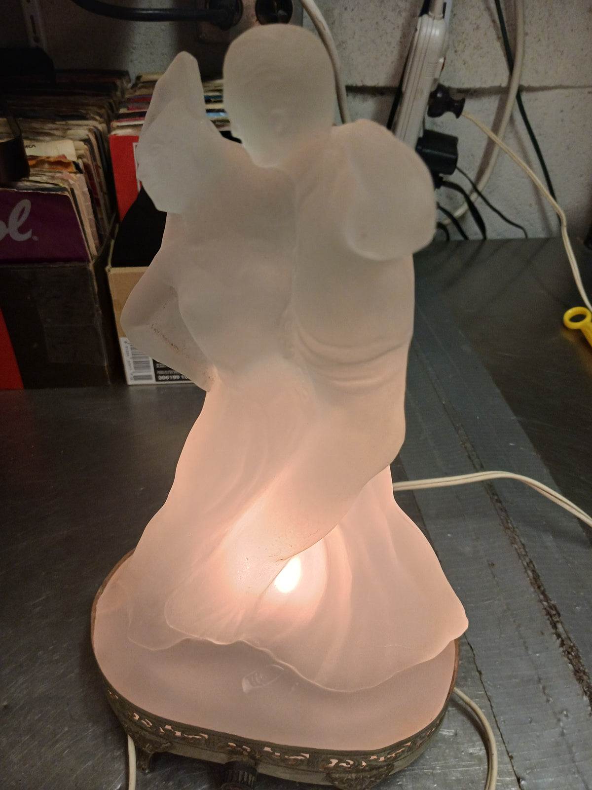 "Dancing Couple" Boudoir Lamp