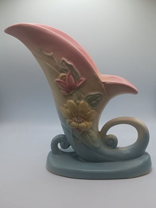 Magnolia Cornucopia Vase