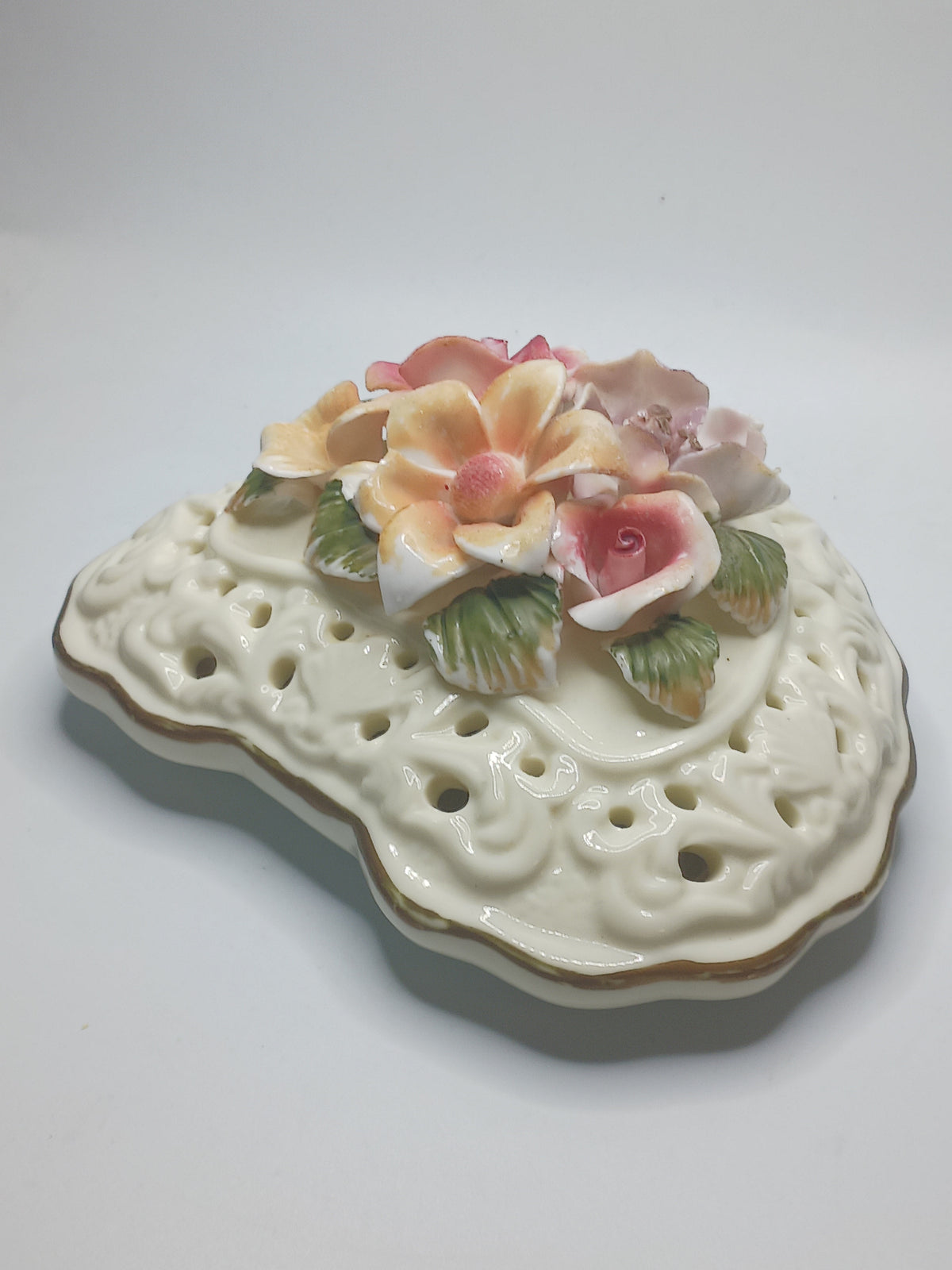 Heart Shaped White Porcelain
