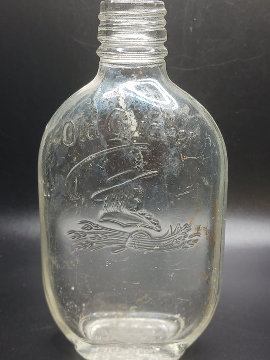 Old Quaker Whiskey Bottle