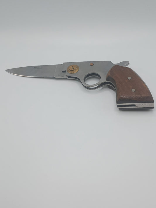 Pistol Shaped Folding Knife