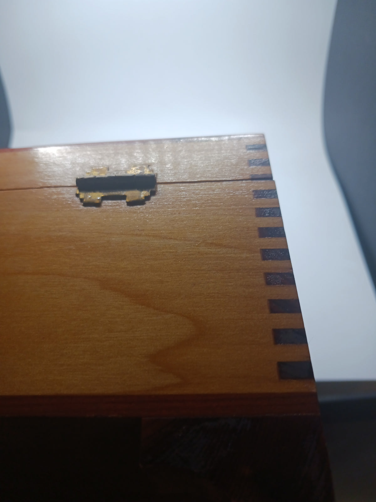 Cedar Box with Landscape Picture