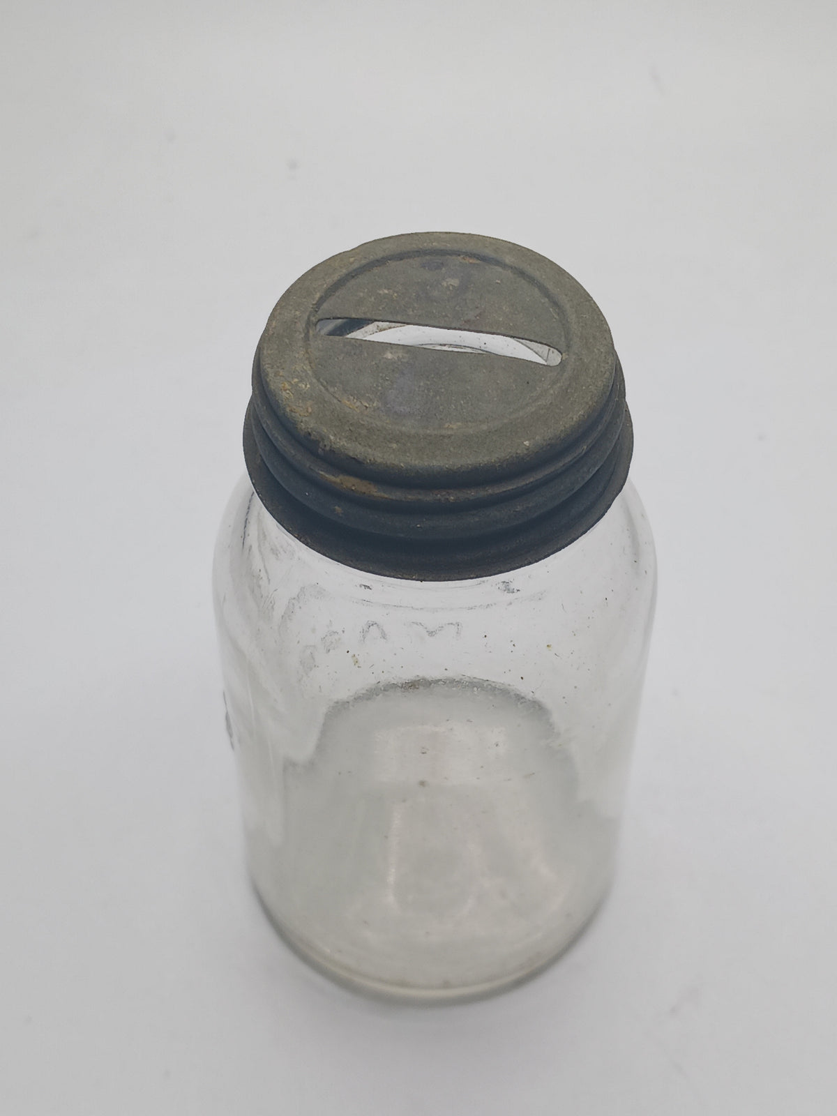 Atlas Mason Jar Glass Coin Bank