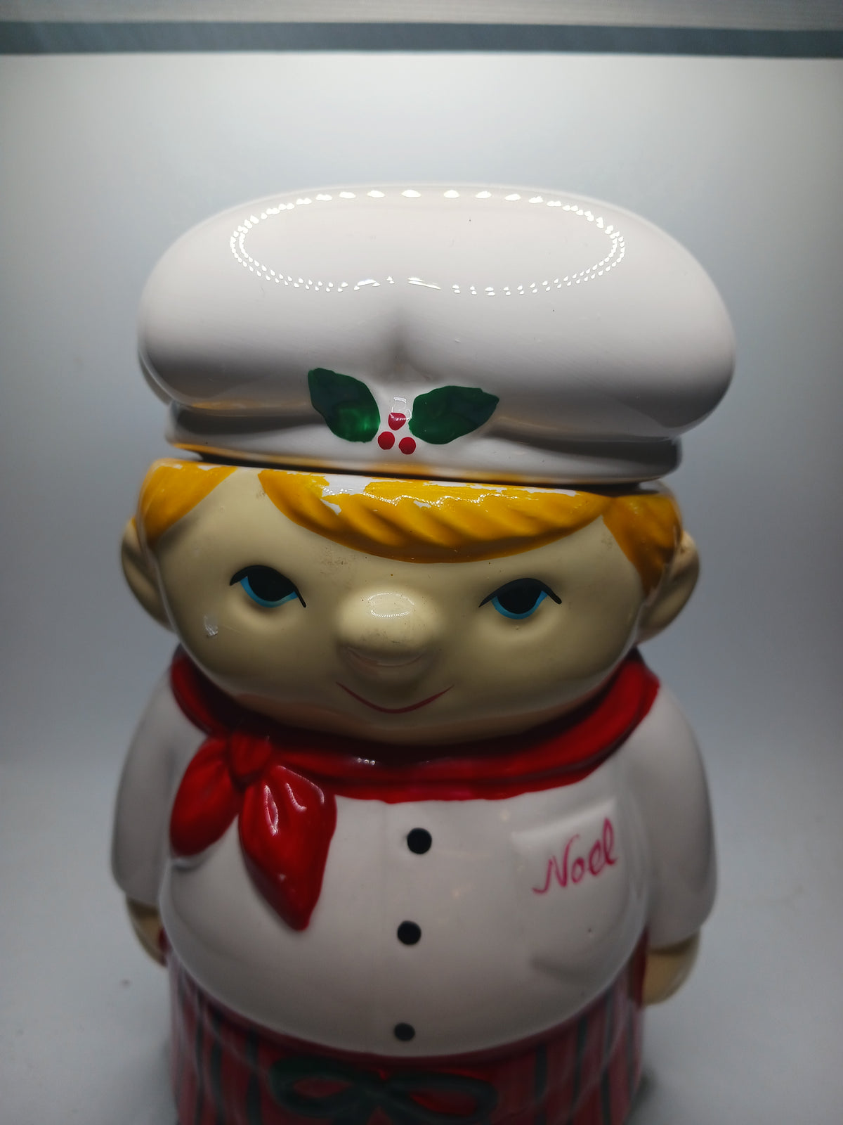 "NOEL" Chef Cookie Jar