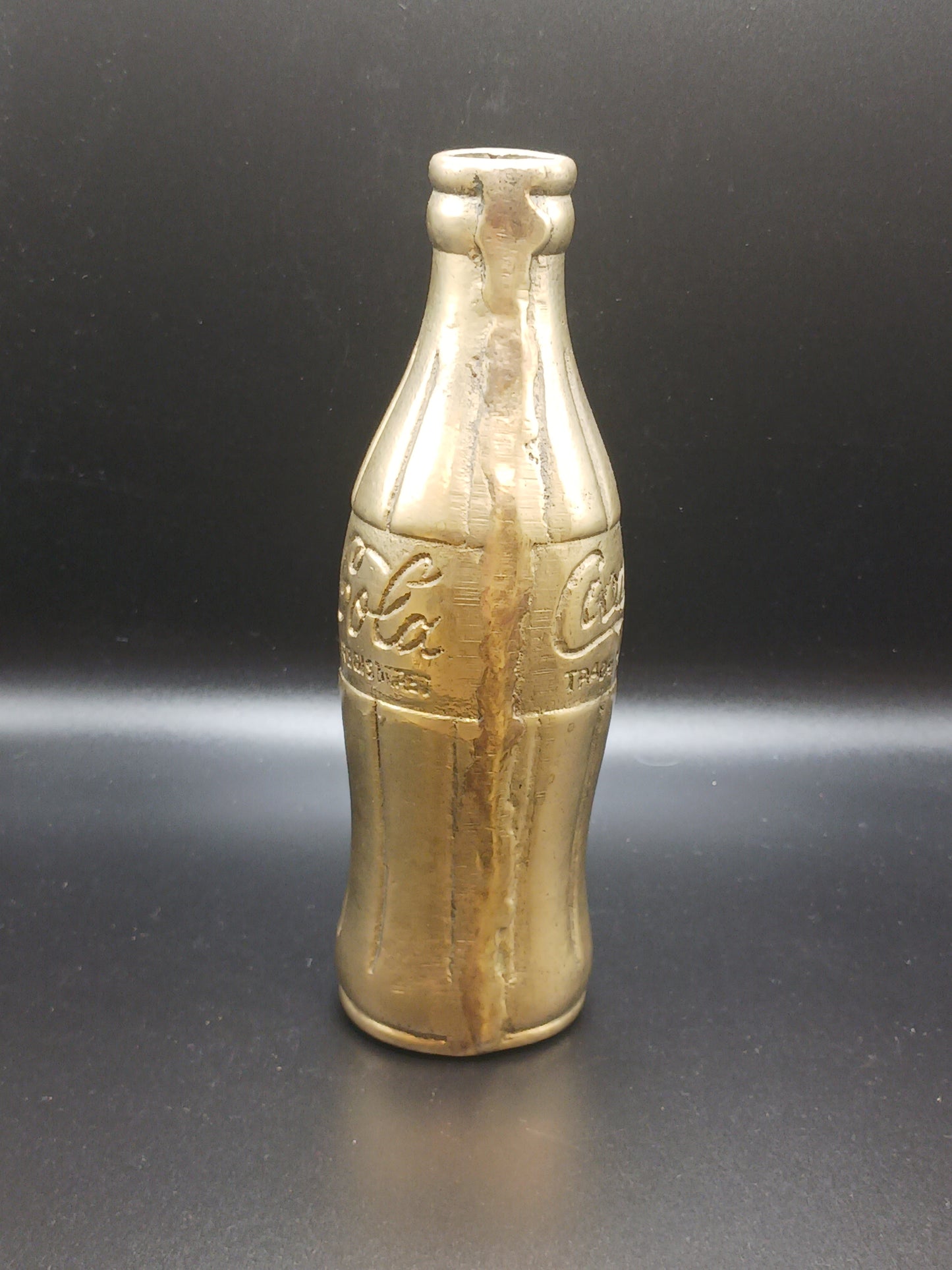 Brass coke Bottle