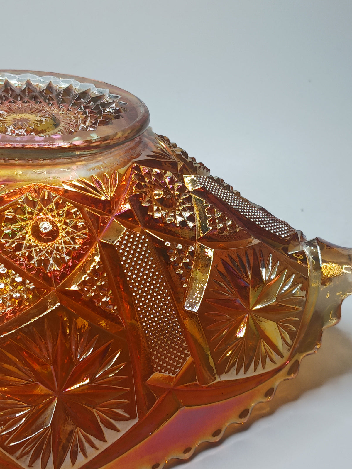 Carnival Ruffled Square Dish