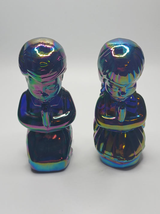 Fenton Praying Boy/Girl Pair