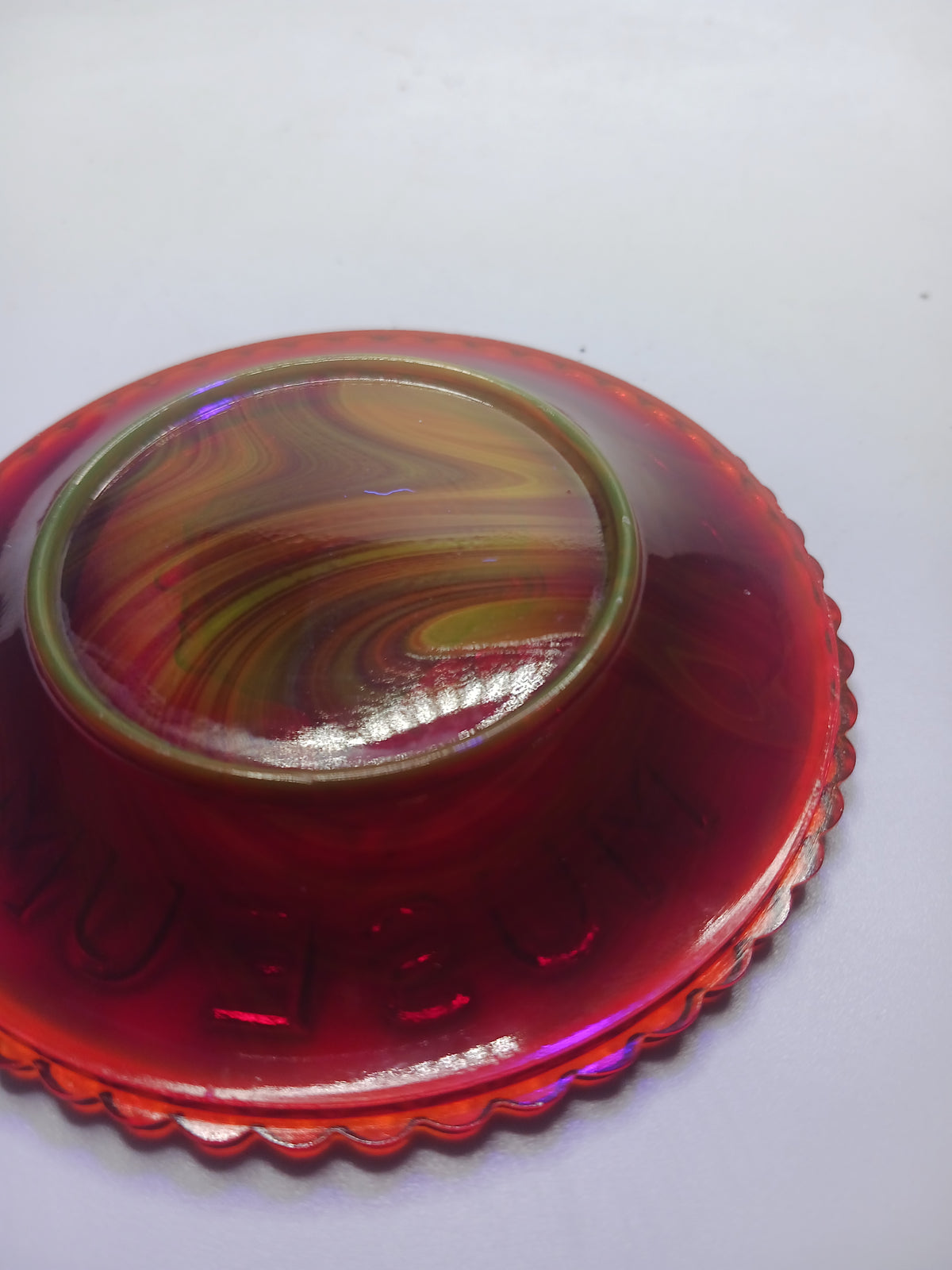 Degenhart Museum Glass Plate