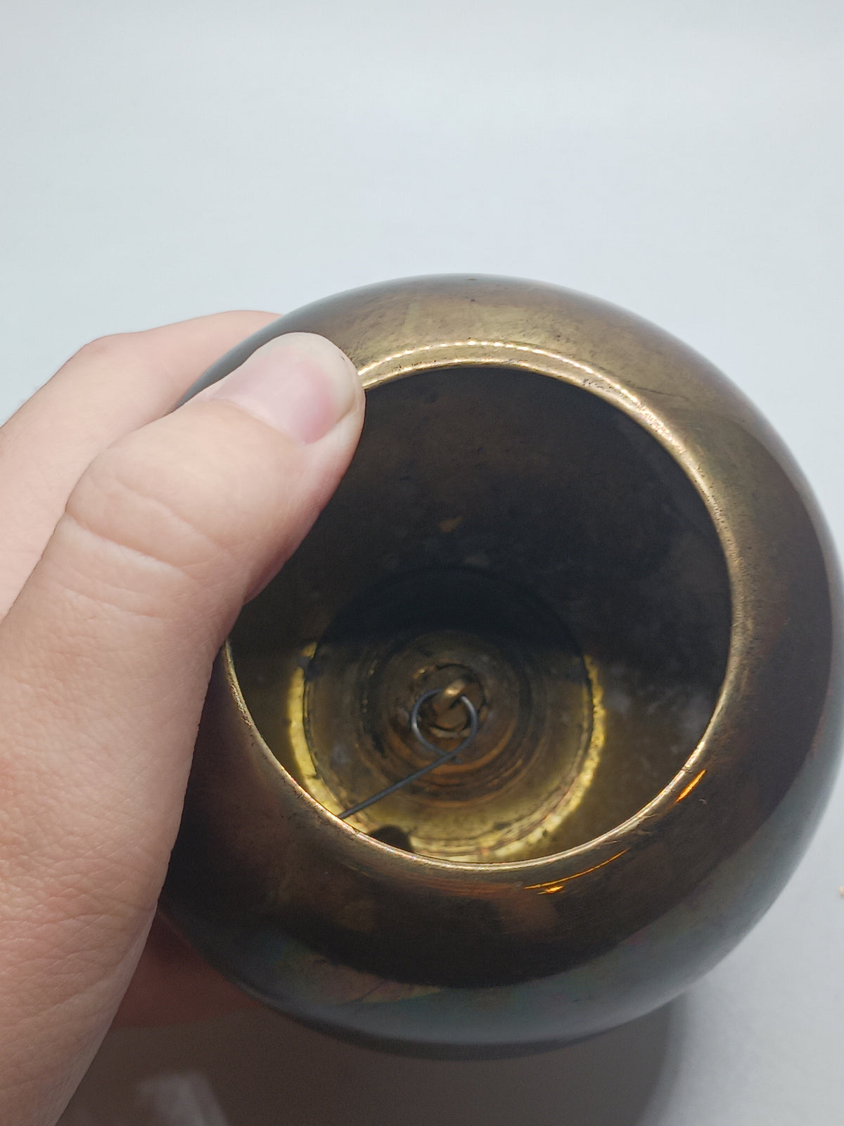Large Brass Apple Bell