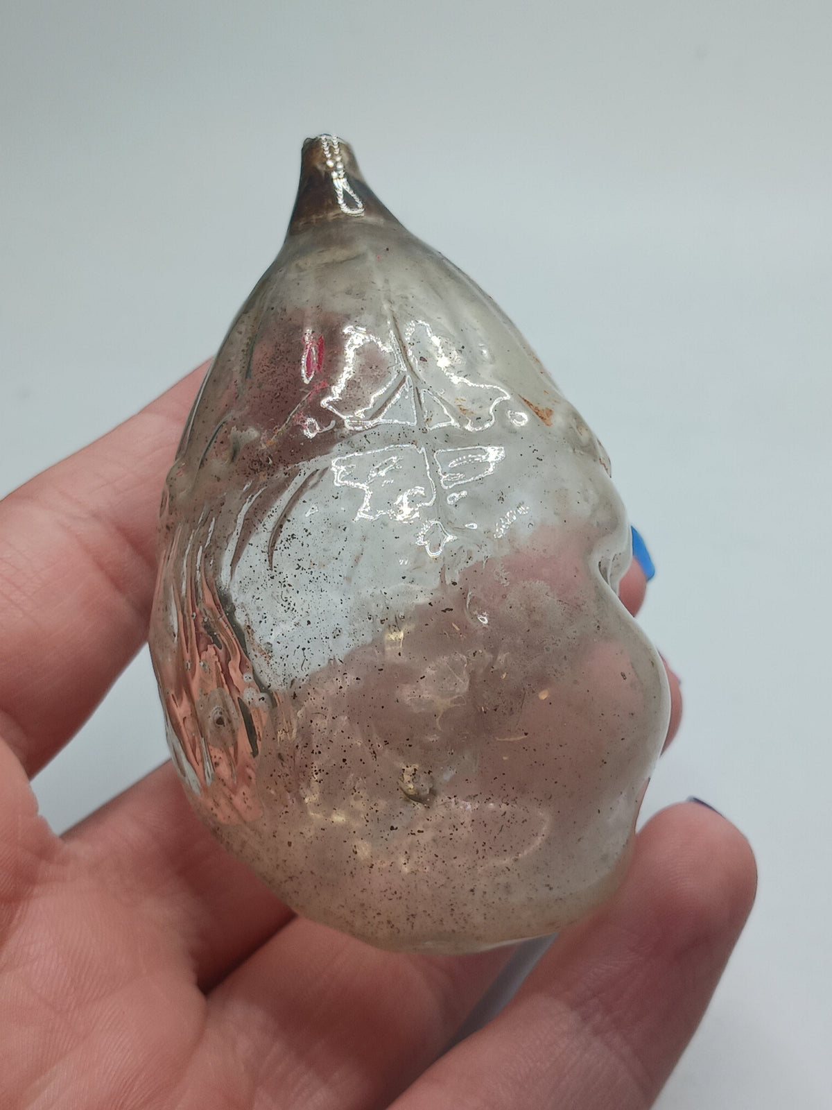 Antique Mercury Glass Ornament