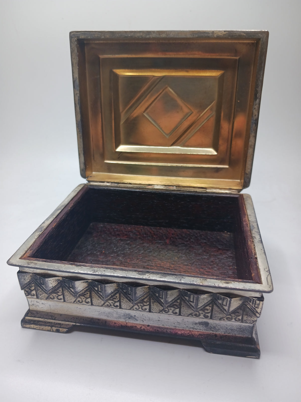 Silver Plate,Cedar Lined, Vintage