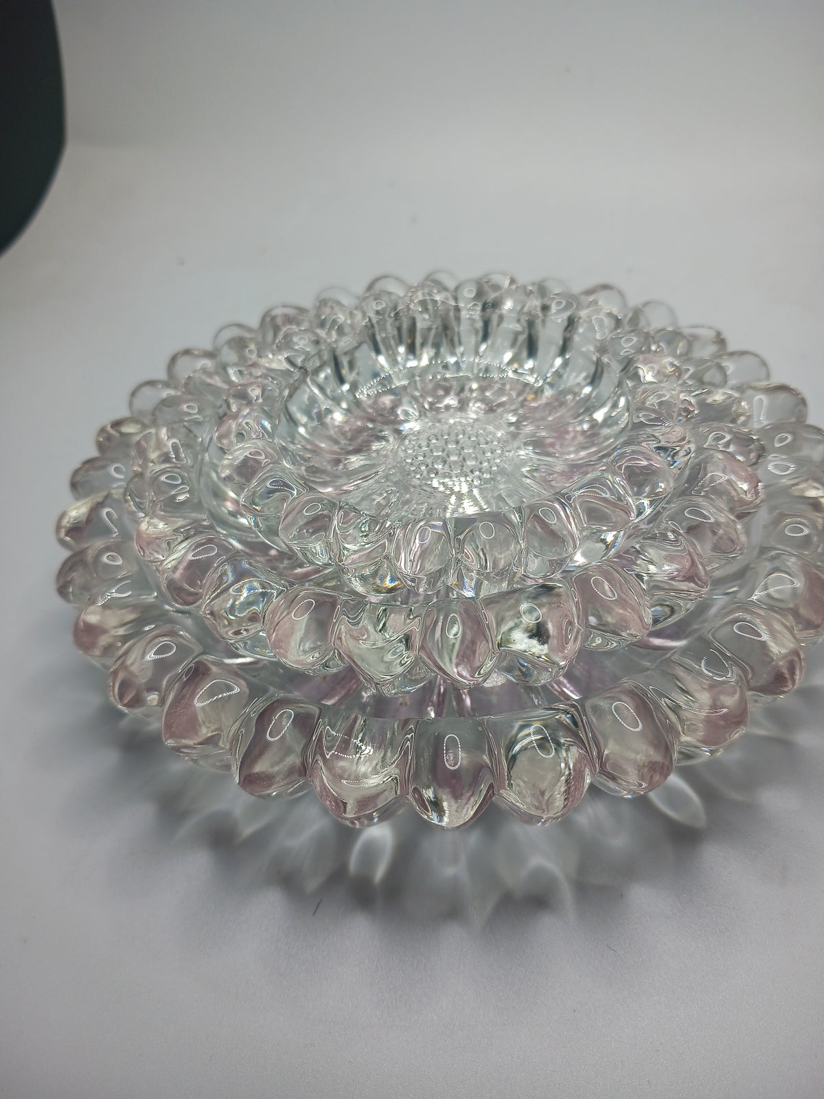 Sunflower Nesting Glass Ashtray