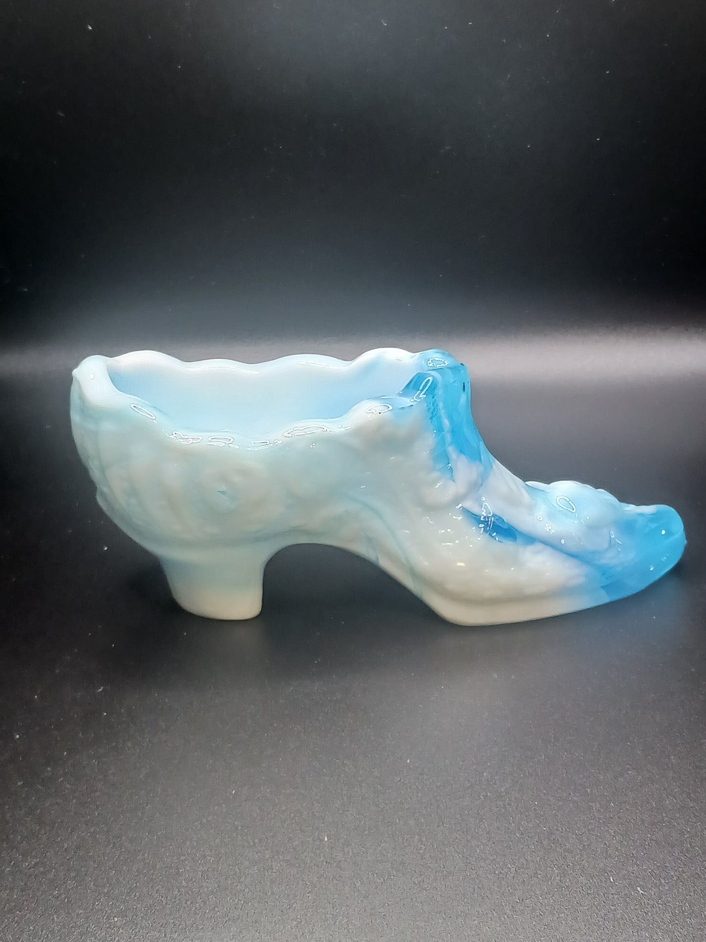 Vtg. Kanawha Glass Shoe