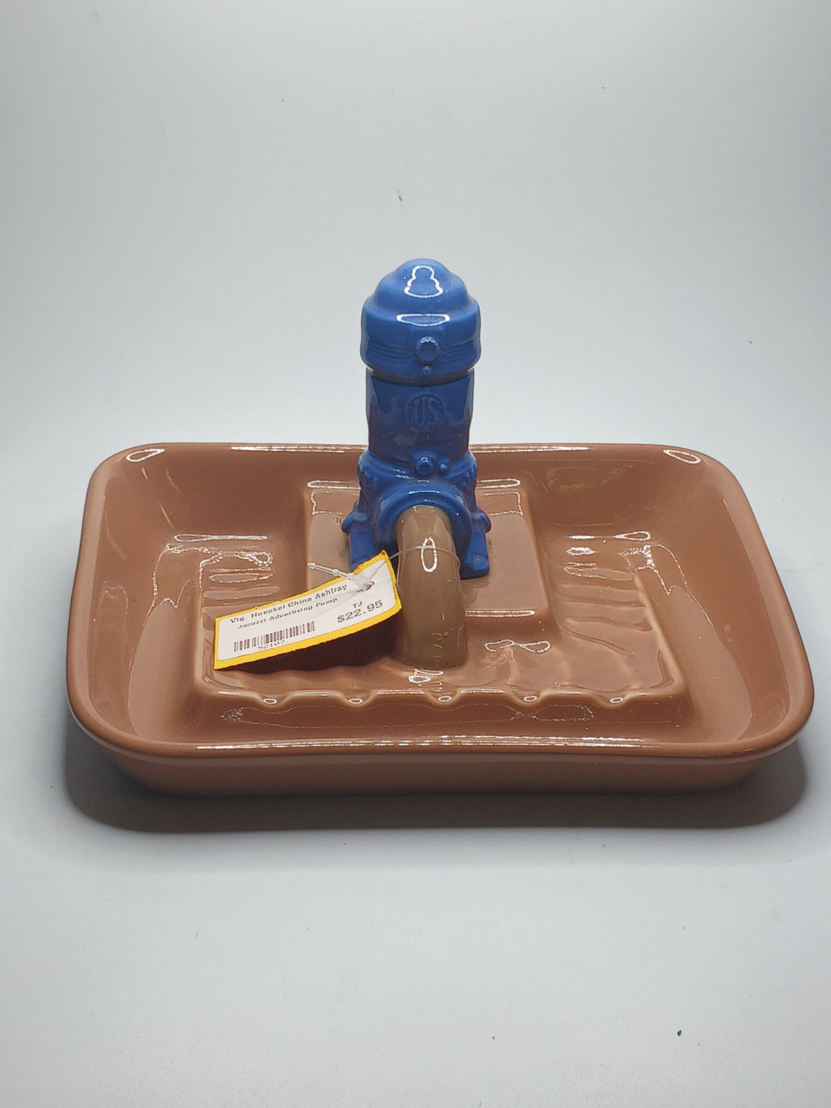 Vtg. Hueckel China Ashtray