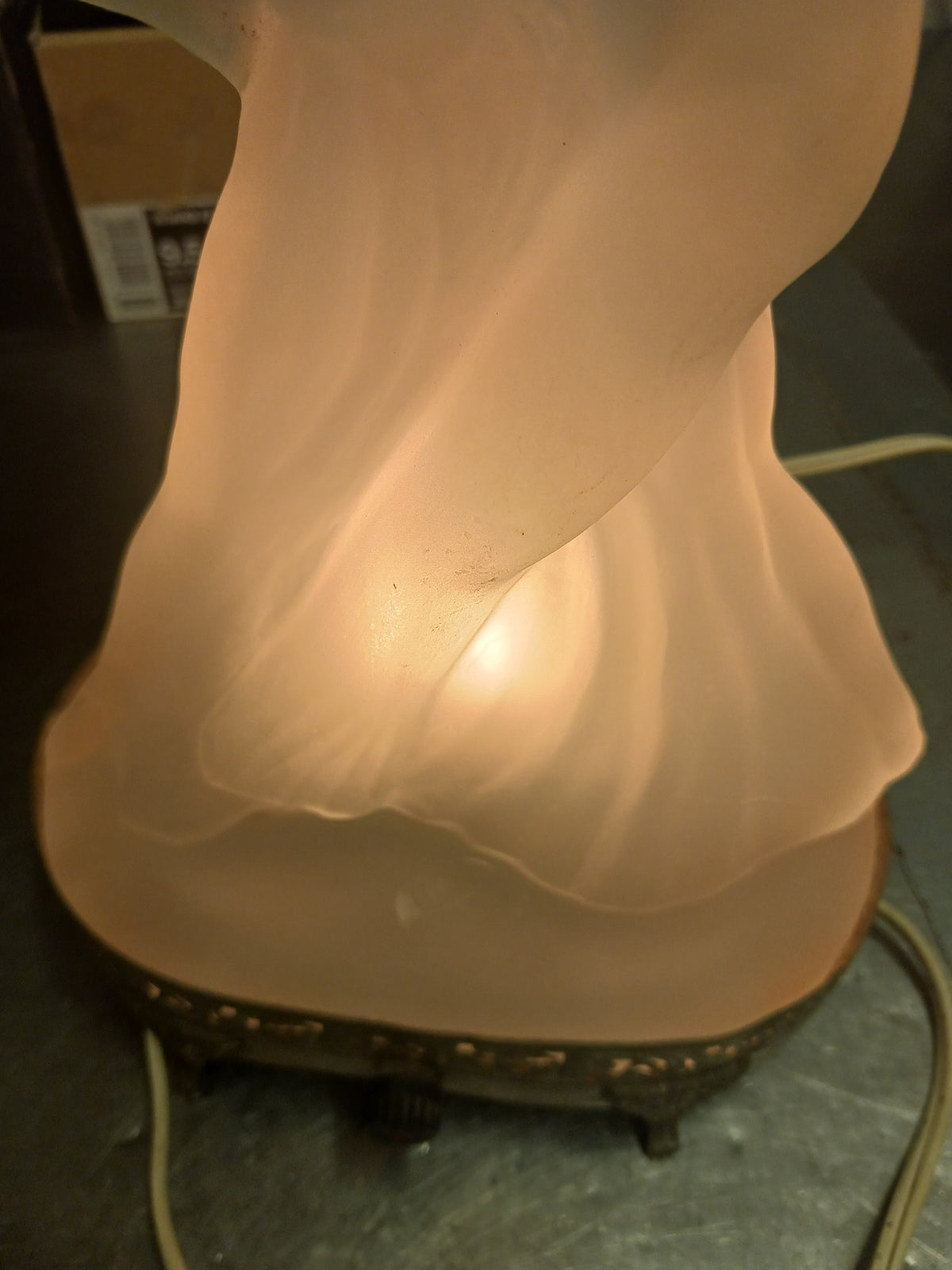 "Dancing Couple" Boudoir Lamp