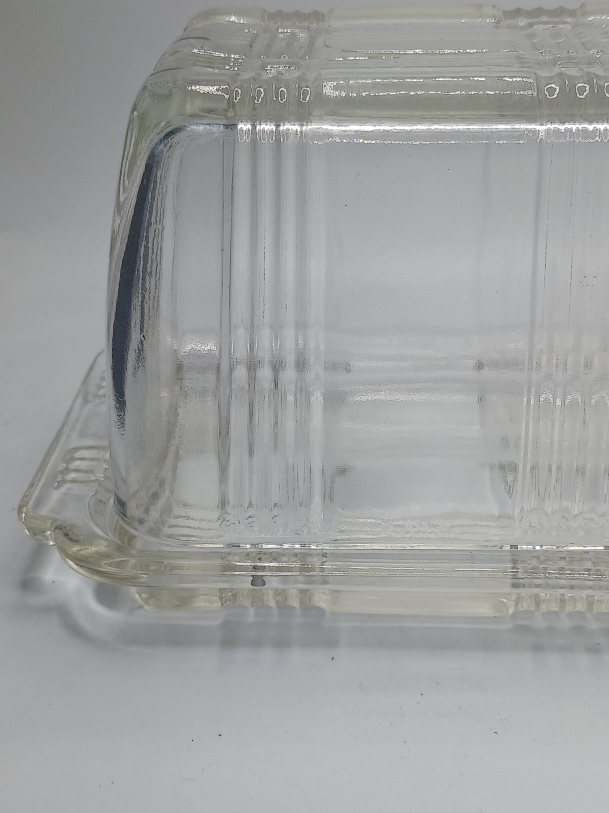 Hazel Atlas 1pound Butter Dish