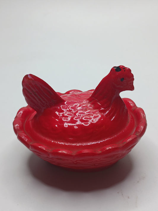 Westmoreland Glass Mini Hen