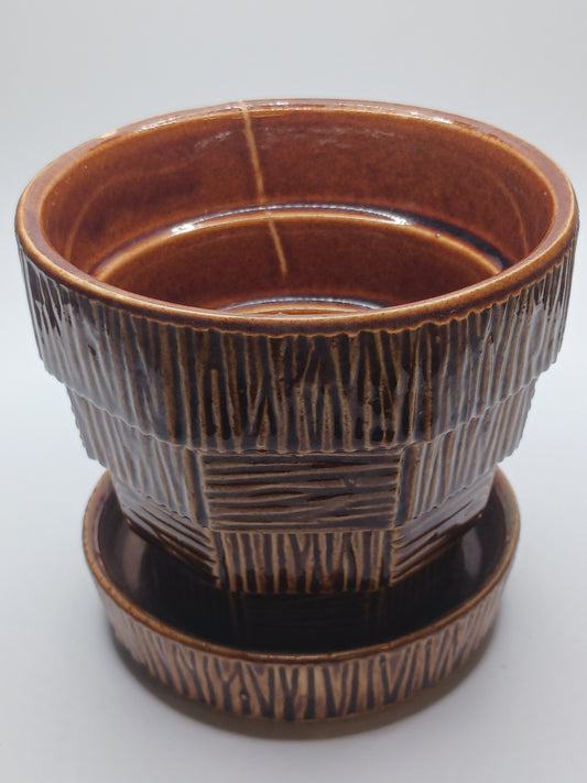 McCoy Pottery 4" Flower Pot