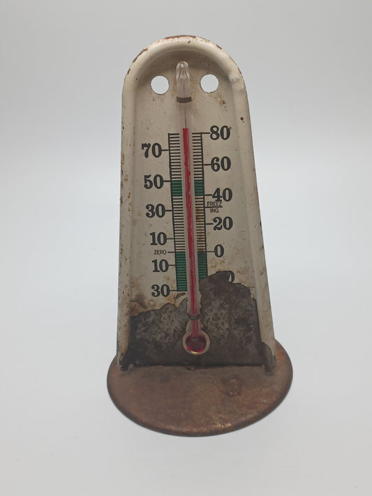 Vtg Thermometer