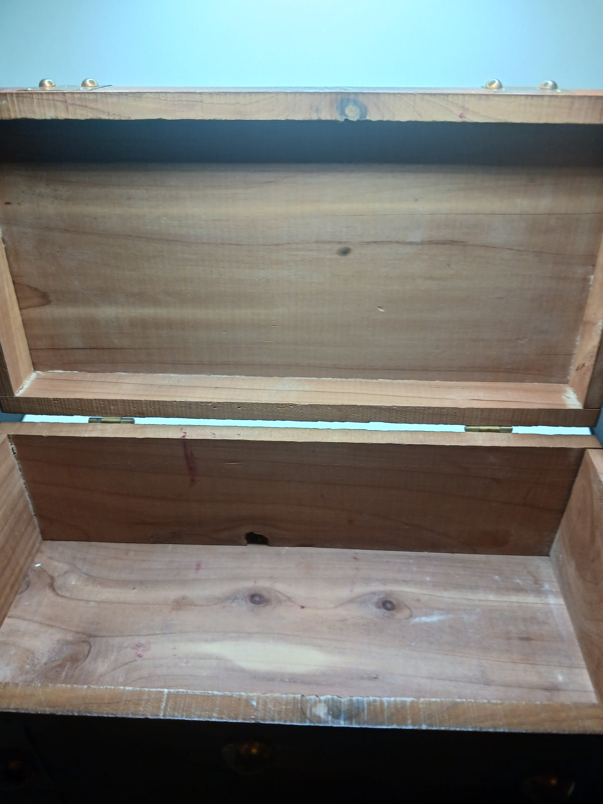 Cedar Box with Copper Bands &