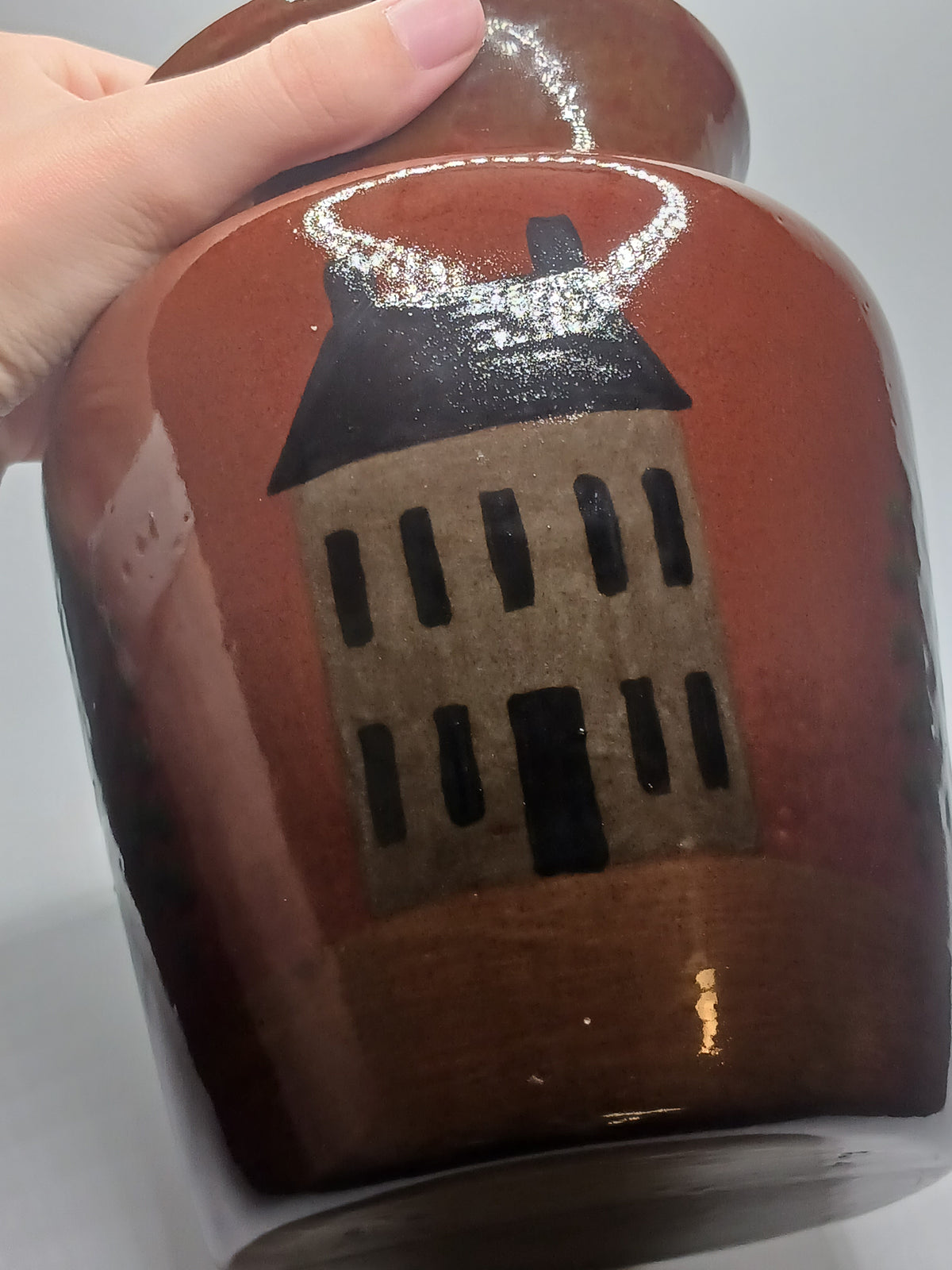 English Country Pottery Vase