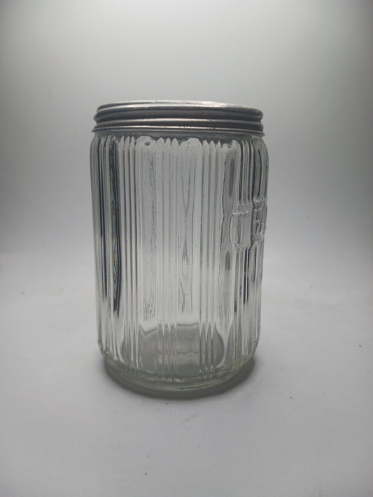 Hooiser Glass Tea Jar