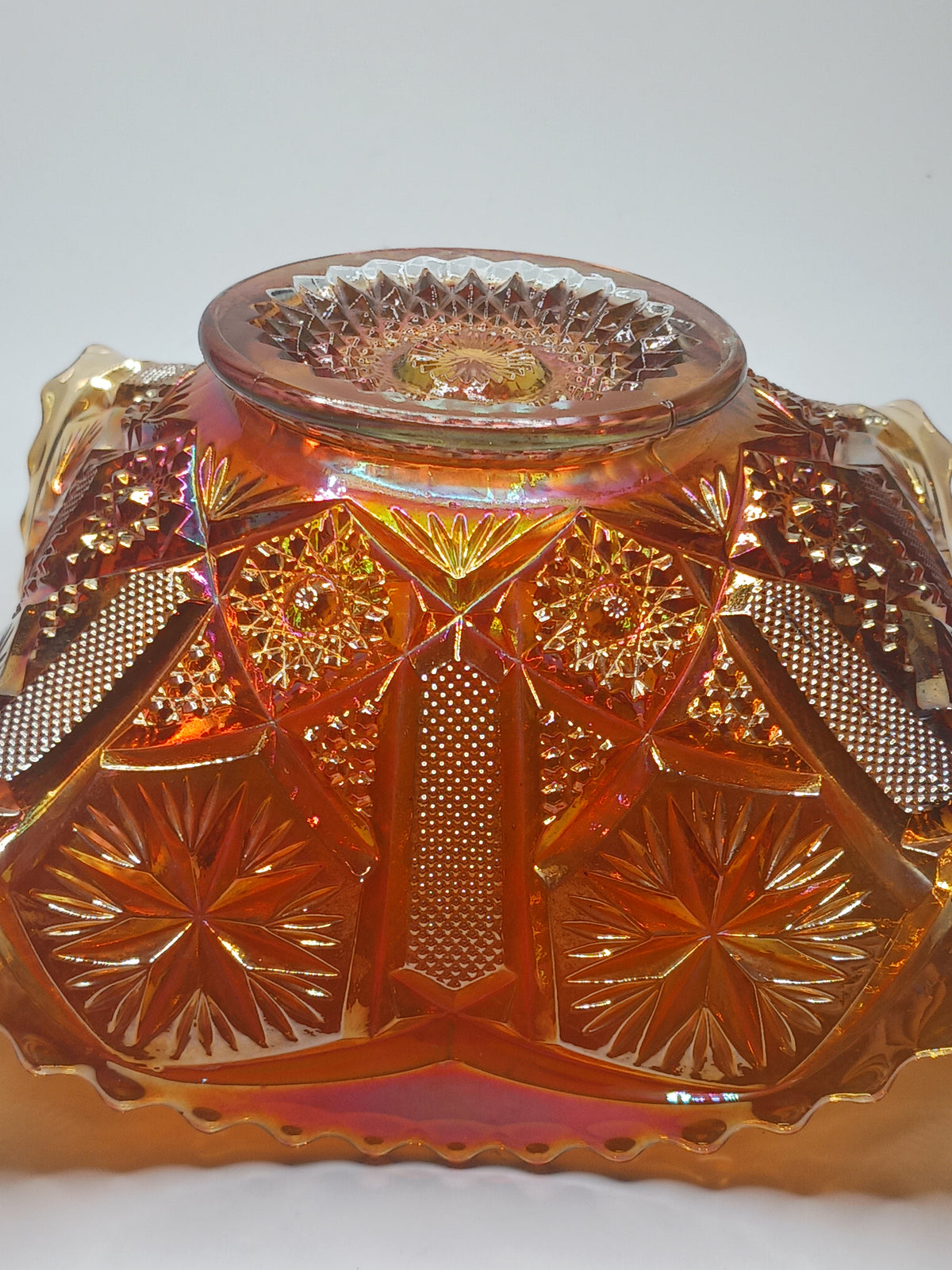 Carnival Ruffled Square Dish