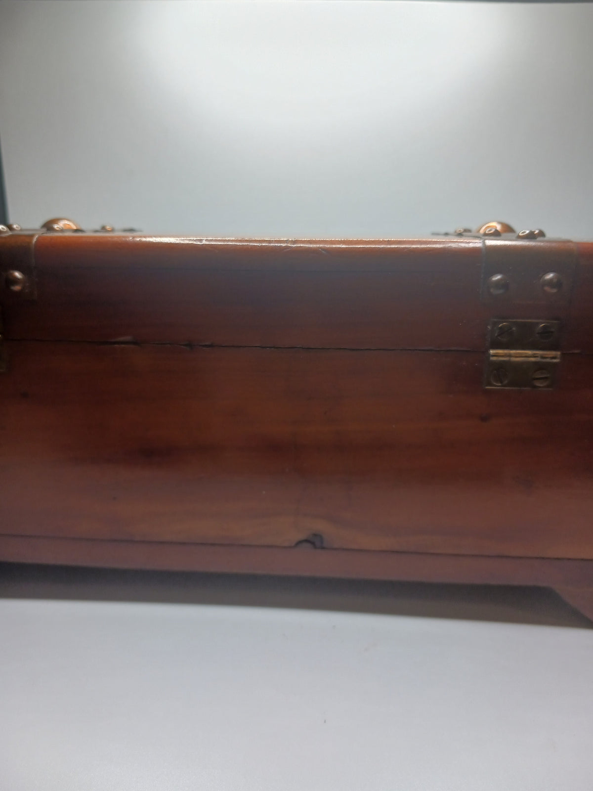 Cedar Box with Copper Bands &