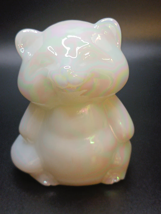 Fenton Iridescent Racoon