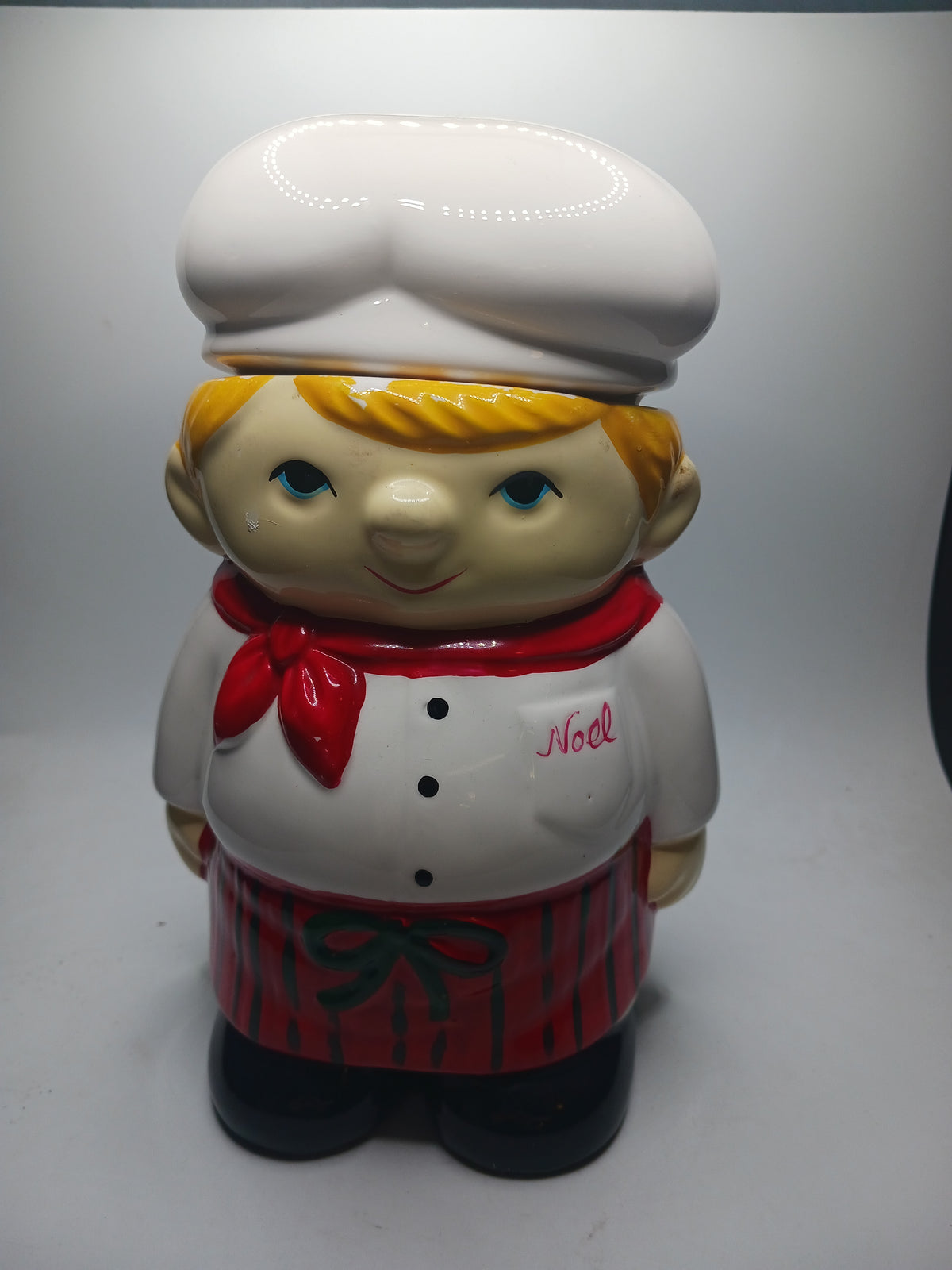 "NOEL" Chef Cookie Jar