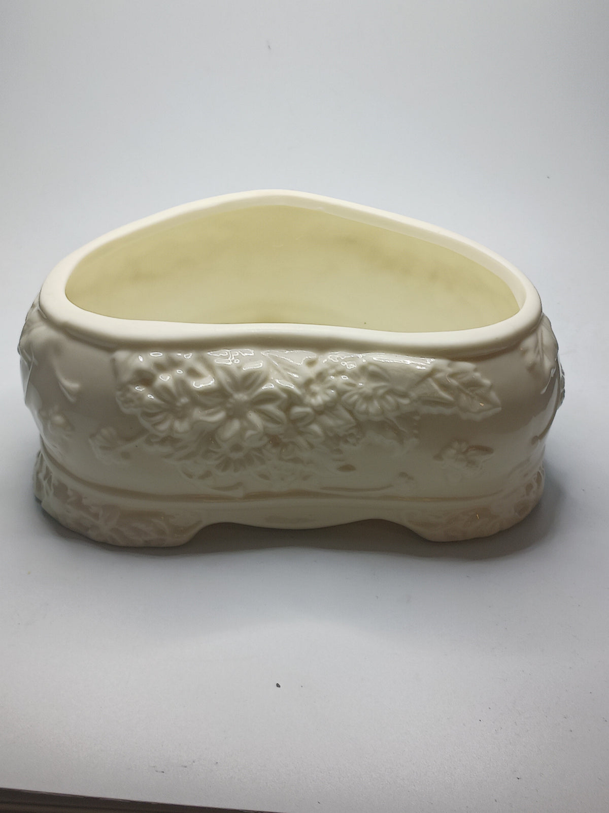 Heart Shaped White Porcelain